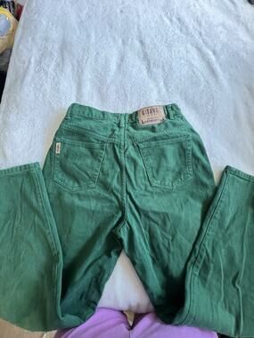 PS Gitano Green Mom Jeans Size 12 Vintage Y2K excellent